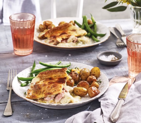Chicken, Ham and Leek Pie